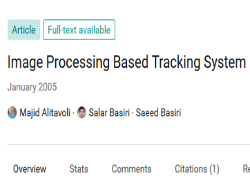 WSEAS Transactions Signal Processing Publication